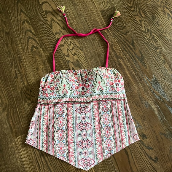 BECCA Floral Print Swim Set with Swim Cover - Picture 5 of 7